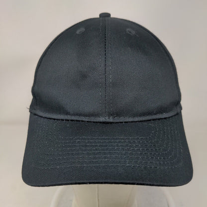 Port Authority Slideback Hat Black One Size Adjustable Vented Holes Blank