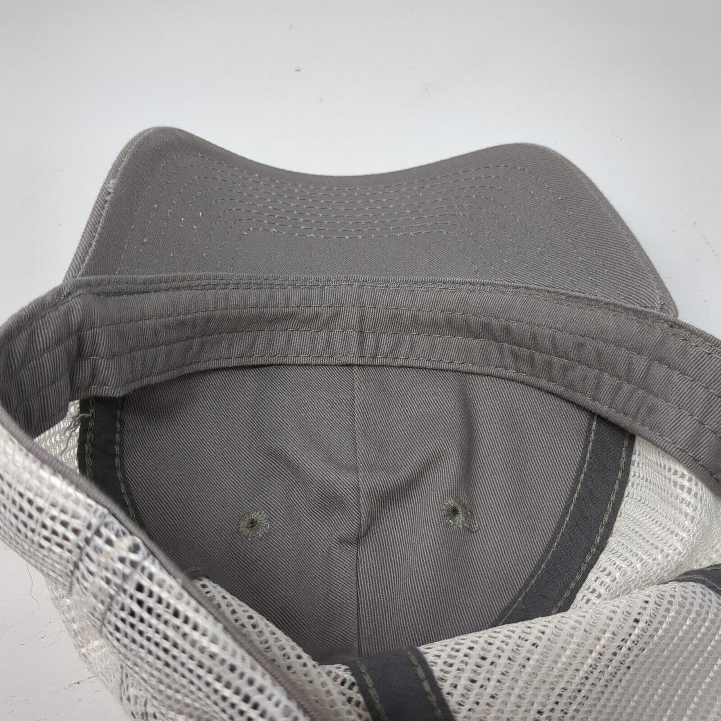 Tommy Bahama Relax Slideback Trucker Hat Gray OSFA Mesh Back Adjustable