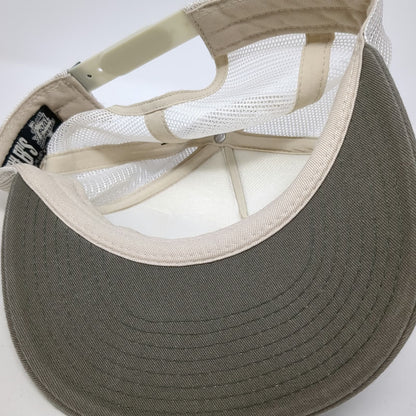 Tyler's Trucker Hat Gray Brown One Size Austin Texas Bison Patch Snapback hat