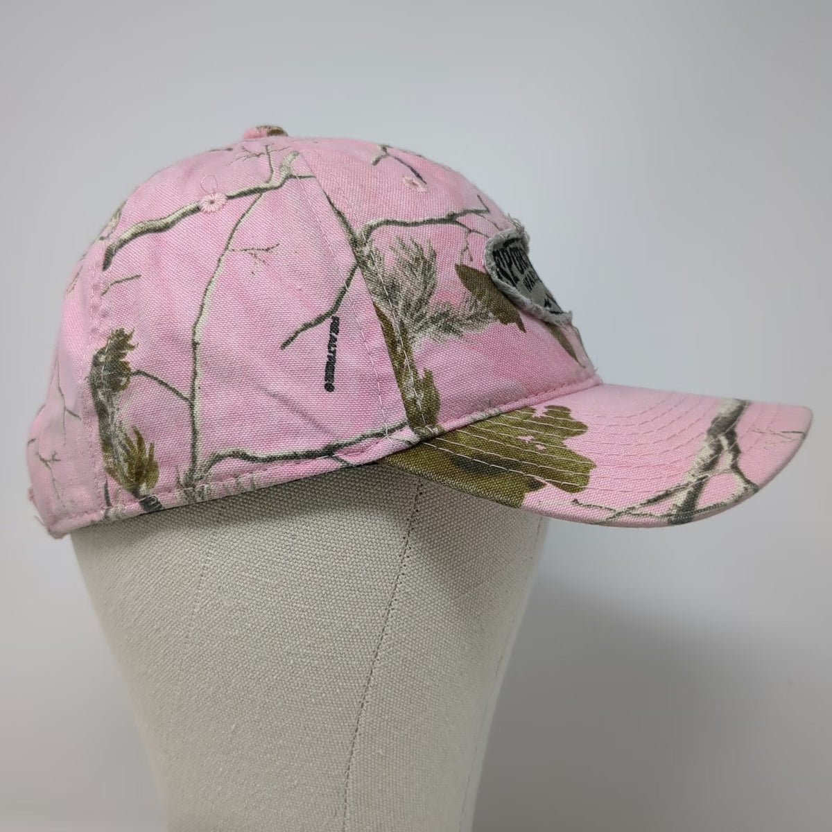 Outdoor Cap Sportsman's Warehouse Baseball Hat Pink Camo One Size Strapback Logo