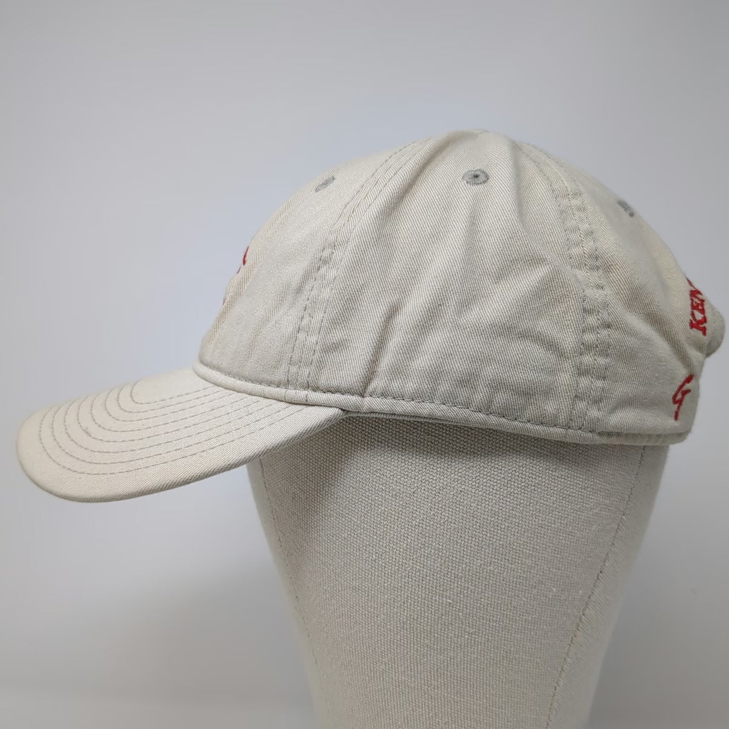 Gear For Sports Baseball Cap Beige One Size Lobster Kennebunkport Maine Hat Red
