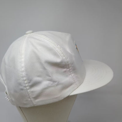 White Trucker Georgia-Pacific Winners Circle Snapback Hat OS Racing Vintage