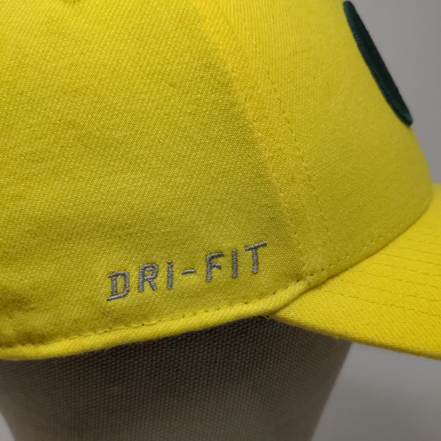 Nike Legacy 91 Dri Fit Men's Fitted Hat Yellow OSFM Embroidered Big O Logo