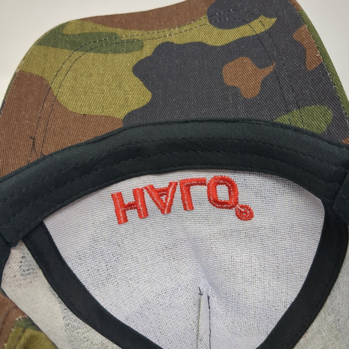 Halo Baseball Cap Multicolor One Size Adjustable Embroidered Camouflage 6 Panel