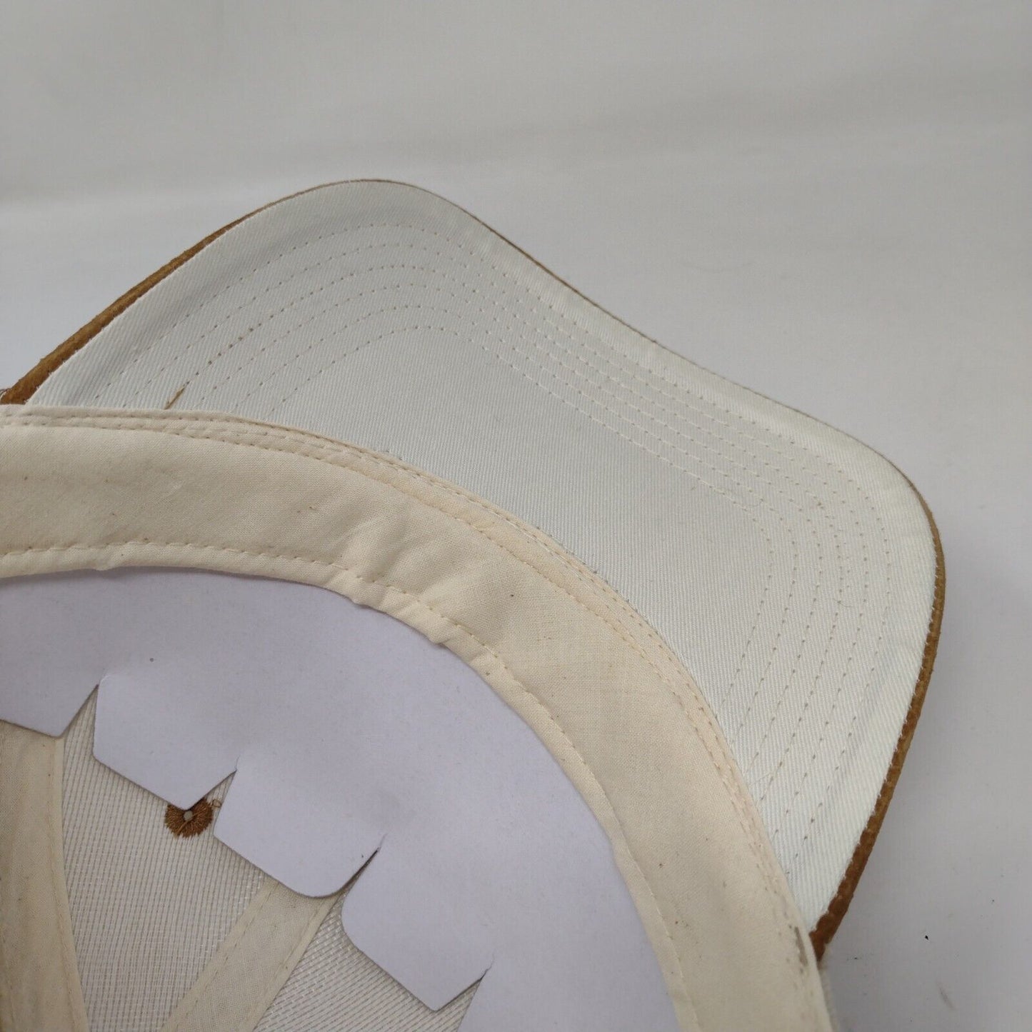 Stratosphere Tower Las Vegas Slideback Hat Tan OS Adjustable Embroidered Exp