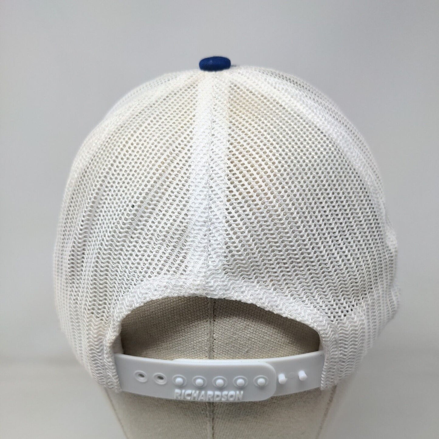 Megg Homes Snapback Mesh Back Trucker Hat Blue One Size Richardson