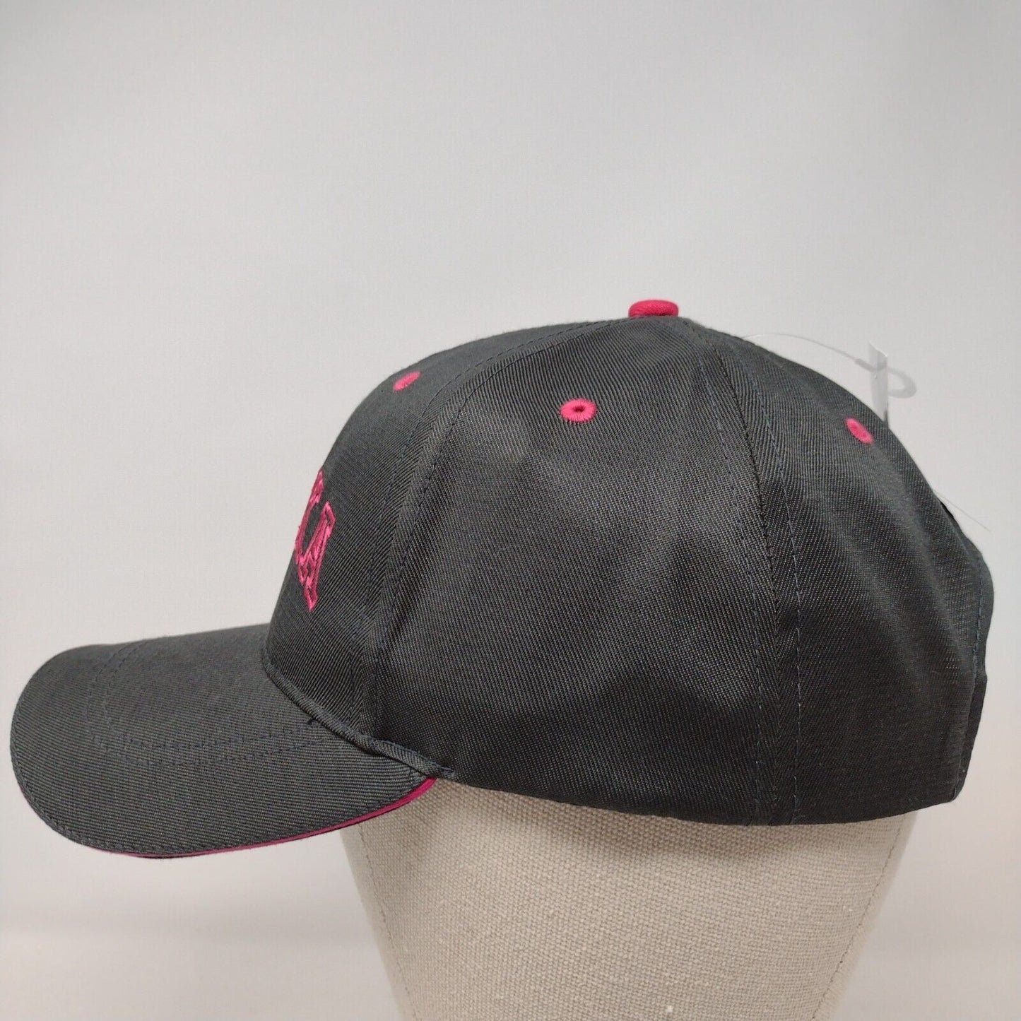 Alaska Strapback Hat Gray OSFA Adjustable Embroidered W/Tags Arctic Gear
