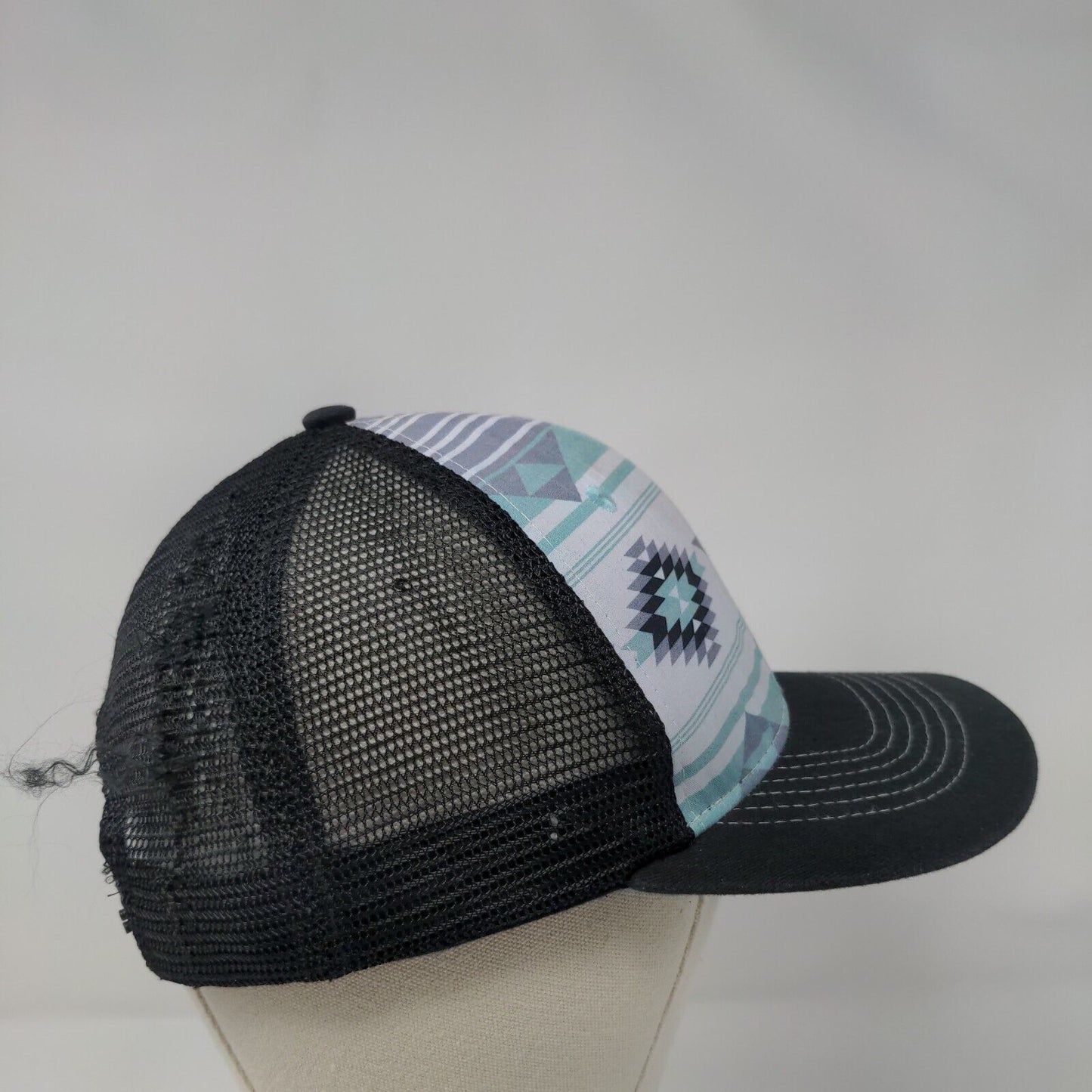 Idaho 55 Snapback Mesh Back Trucker Hat Multicolor One Size Aztec