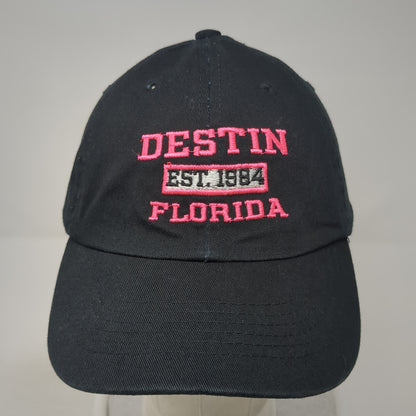 Destin Florida Est. 1984 Slideback Hat Black One Size Embroidered
