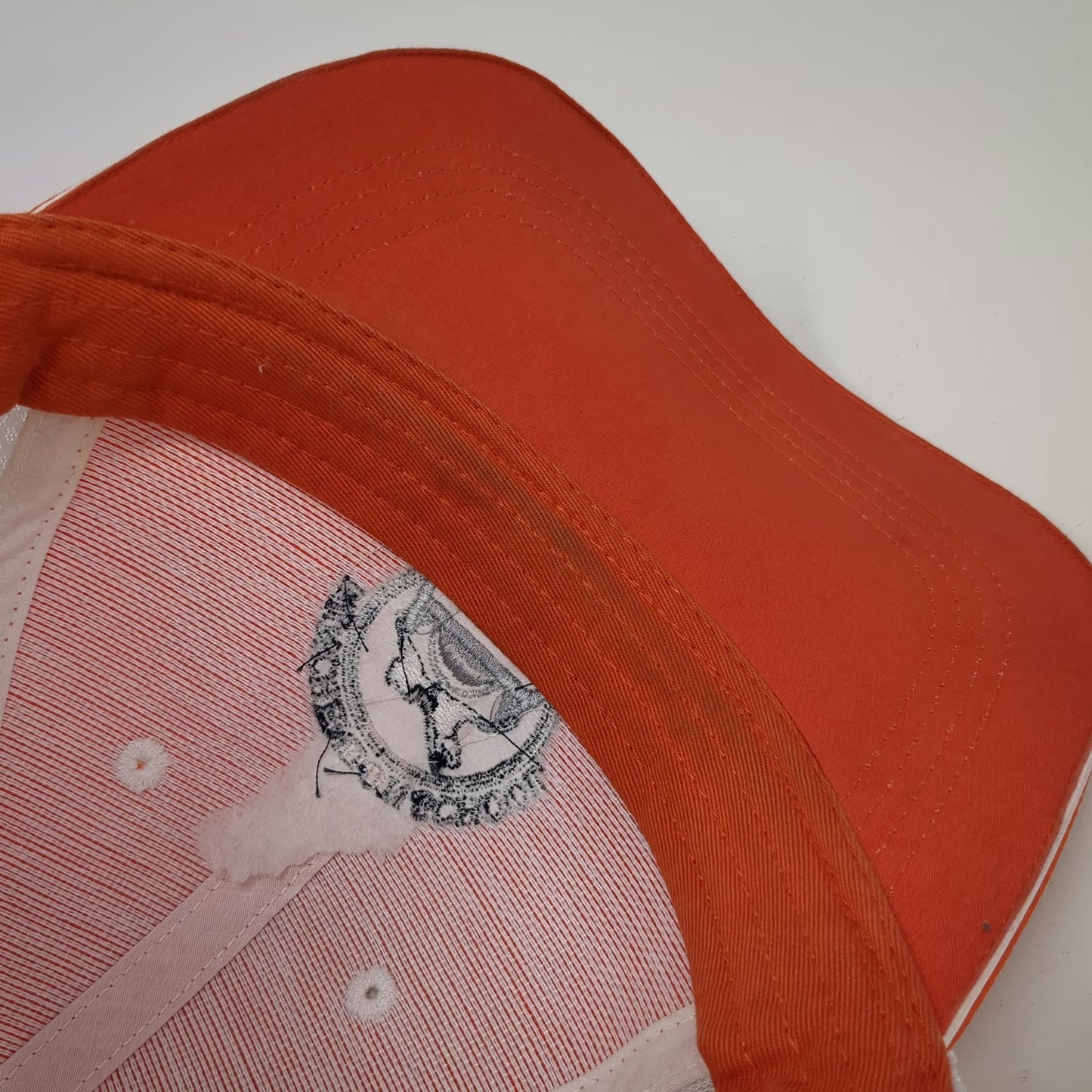 Ahead Baseball Cap Orange One Size Winchendon School Golf Club Rocking Horse Hat