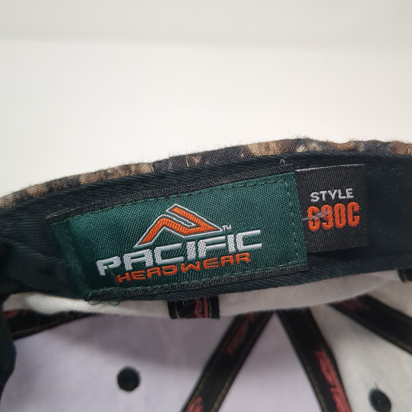 Cole Industrial Inc Strapback Baseball Cap Multicolor OS Camo Pacific Headwear