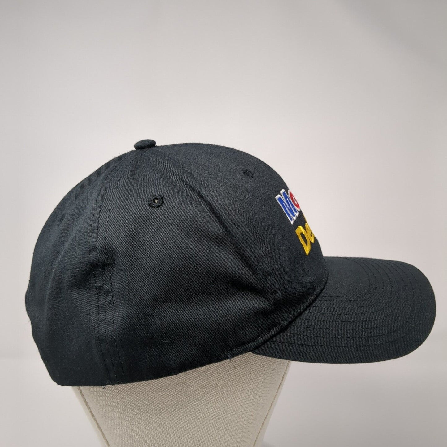 Mobil Delvac Snapback Hat Black One Size Adjustable Embroidered HG