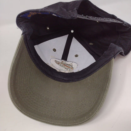 Alaska Snapback Hat Multi OSFA Embroidered Fish Colorblock 6 Panel