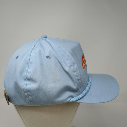 Imperial 5 Panel Blue Hat One Size Action Express Rope Mesh Back USA Made