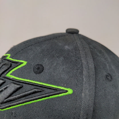 Mtn Dew Men's Snapback Hat Black Embroidered Logo 2013 Official Adjustable