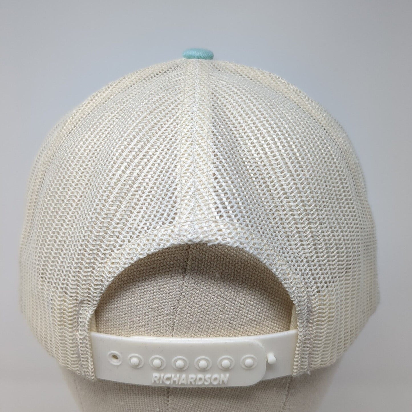 Home Idaho Snapback Trucker Hat Blue M/L Adjustable Mesh Embroidered Richardson