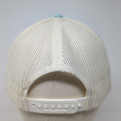 Home Idaho Snapback Trucker Hat Blue M/L Adjustable Mesh Embroidered Richardson