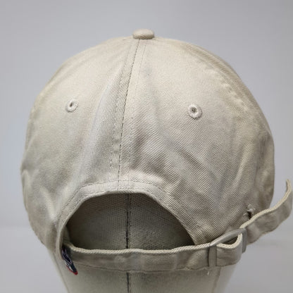 J. America Arctic Cat Thief River Falls Beige Baseball Cap One Size Hat Cotton
