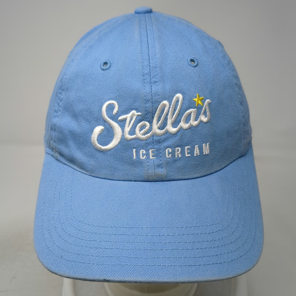 Richardson Baseball Cap Blue L Stellas Ice Cream Slideback Cotton Adjustable Hat