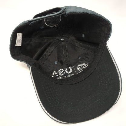 NAPA USA We Believe In Heroes Strapback Hat Gray One Size Adjustable Patriotic
