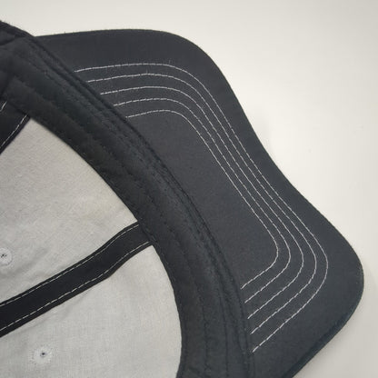 Unbranded Strapback Baseball Cap Black One Size Adjustable 6 Panel Blank