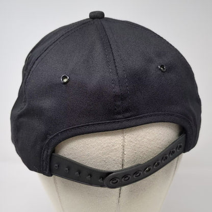 Todd Airborne Express 5 Panel Black Hat One Size Snapback Patch Embroidered