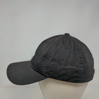 Volcom Slideback Hat Black One Size Embroidered Adjustable Genuine