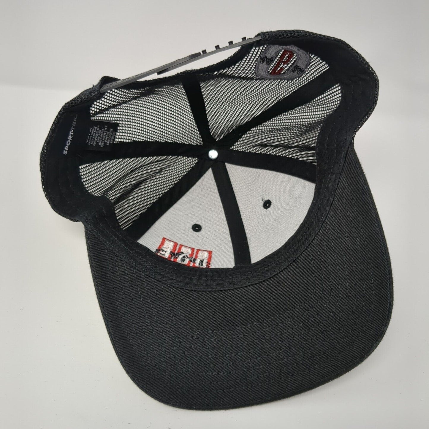 GSE Construction Mountain Division Snapback Trucker Hat Black OS Mesh Sport-Tek