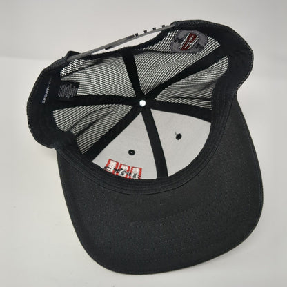 GSE Construction Mountain Division Snapback Trucker Hat Black OS Mesh Sport-Tek
