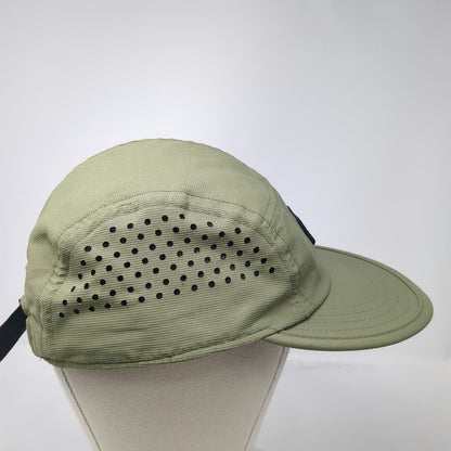 Smith 1965 5 Panel Green One Size Laser Cut Polyester Strapback Hat Outdoor