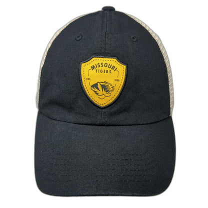 Captivating Headwear Missouri Tigers NCAA Trucker Hat Black OSFM Mesh Snapback
