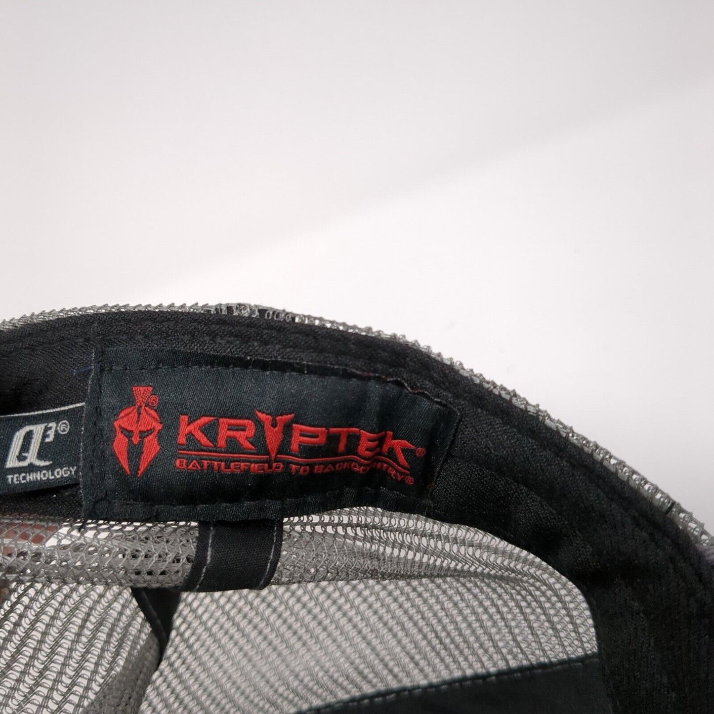 Kryptek Snapback Trucker Hat Gray One Size Mesh Back Outdoor Cap 6 Panel