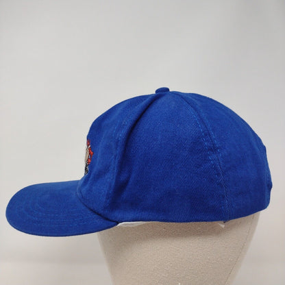 Looney Tunes Stamp Collection Snapback Hat Blue OSFA Adjustable Embroidered