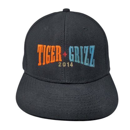Tiger Grizz 2014 Snapback Hat Black OSFM Adjustable Embroidered 6 Panel Otto