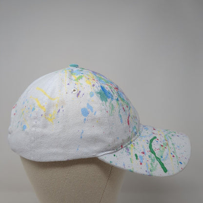 Sportsman Slideback Hat Multicolor OSFA Adjustable Paint Splatter