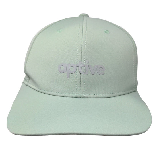 Aptive Environmental Slideback Hat Green One Size Laser Cut 6 Panel