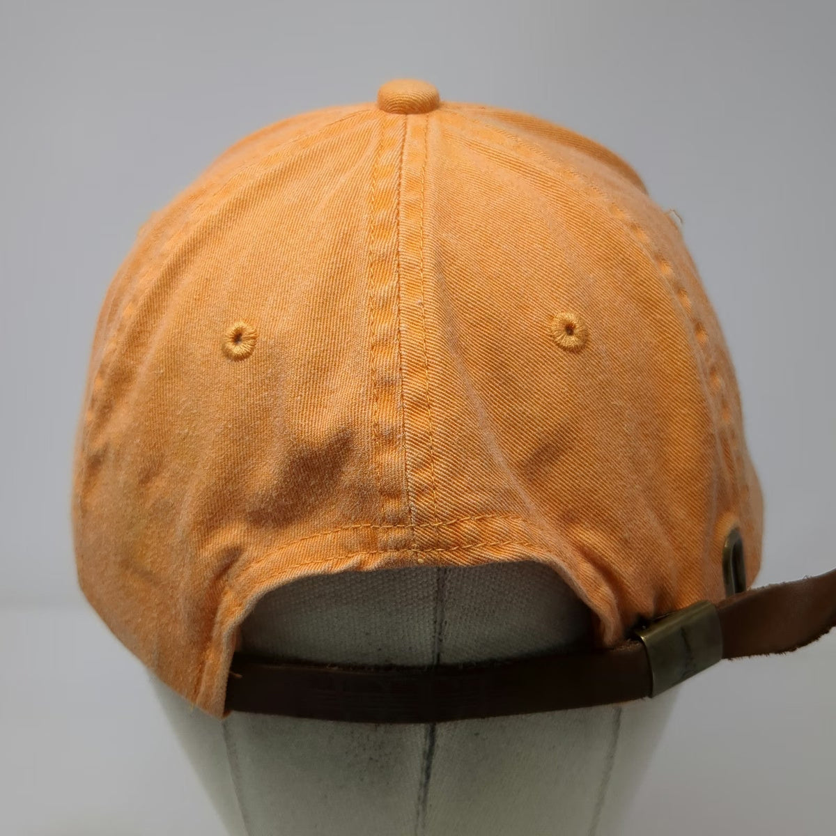 Adams Baseball Cap Orange One Size Alans of Boscawen Golf Scramble Bear NH Hat