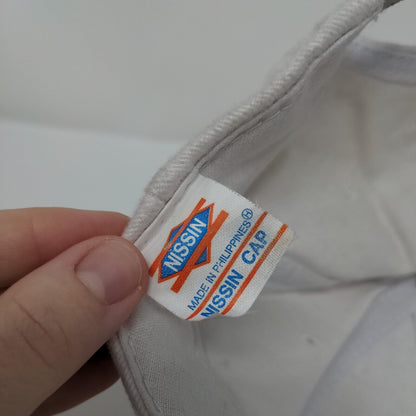 Paris Las Vegas Slideback Hat White One Size Embroidered Nissin