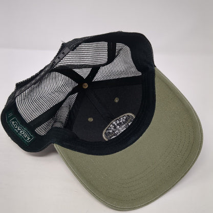 Seattle Washington Snapback Mesh Back Trucker Hat Brown One Size Legacy