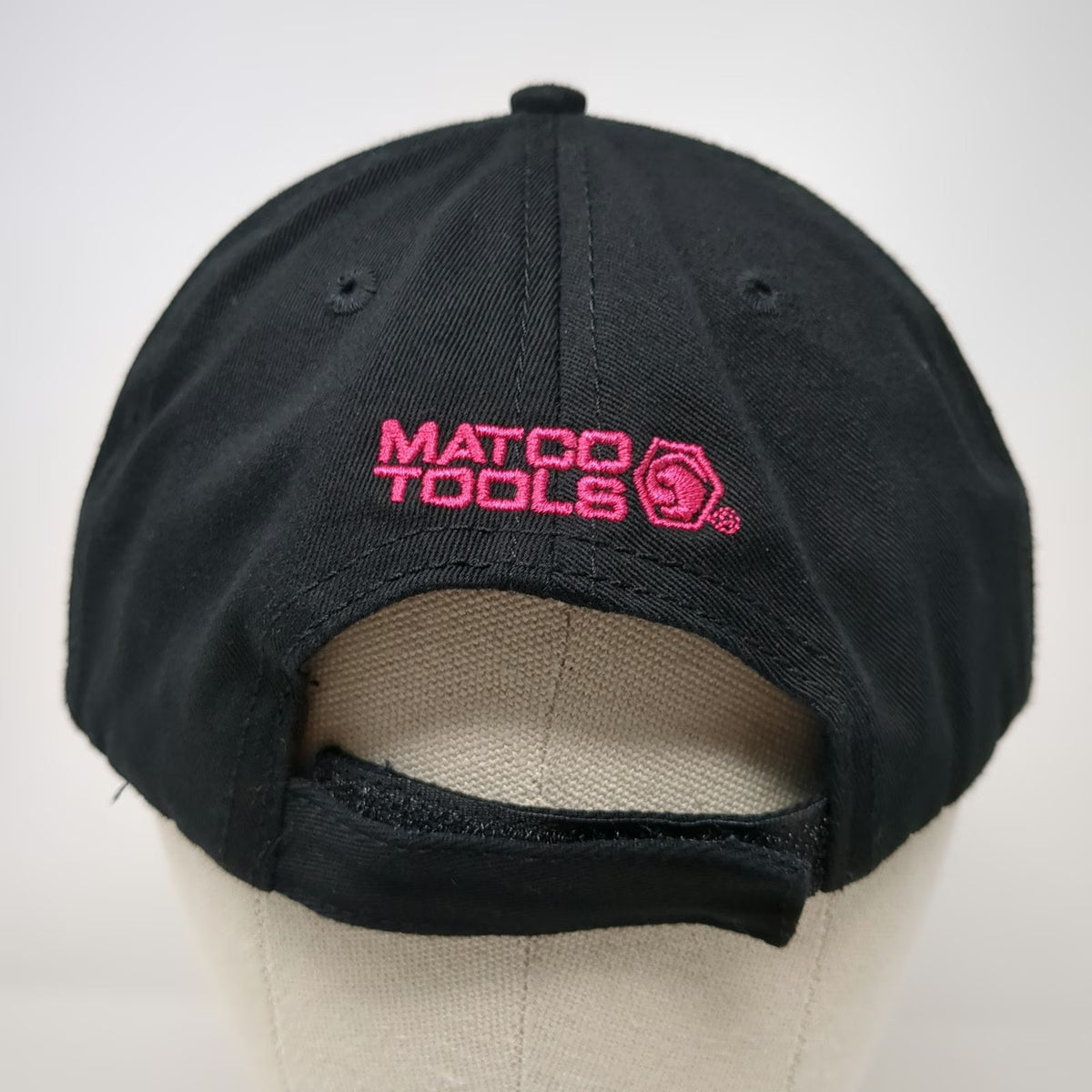 Matco Tools Baseball Cap Black One Size Pink Ribbon Awareness Cause Wrench Hat
