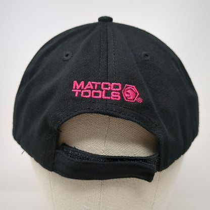 Matco Tools Baseball Cap Black One Size Pink Ribbon Awareness Cause Wrench Hat