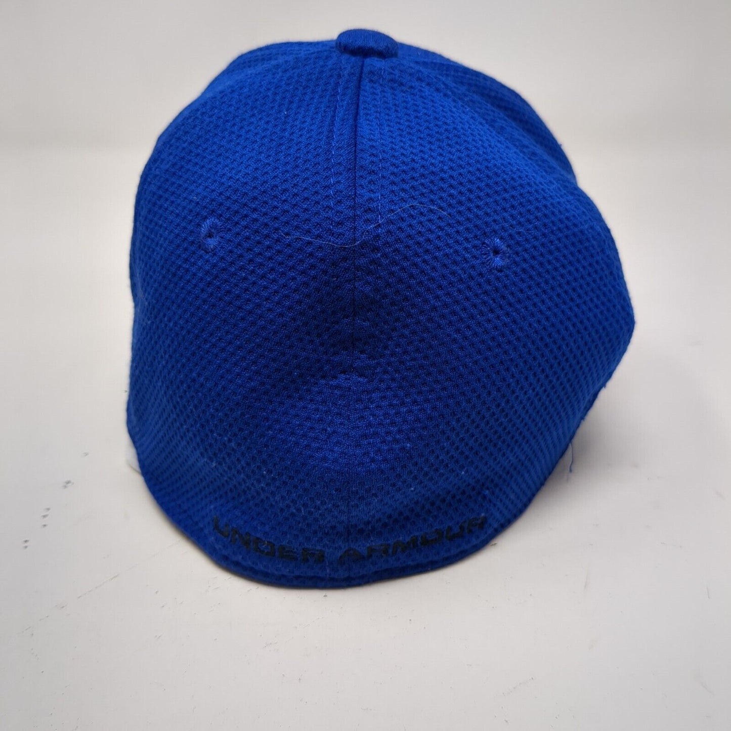 Under Armour Youth FItted Hat Blue XS/S Classic Fit Embroidered Polyester