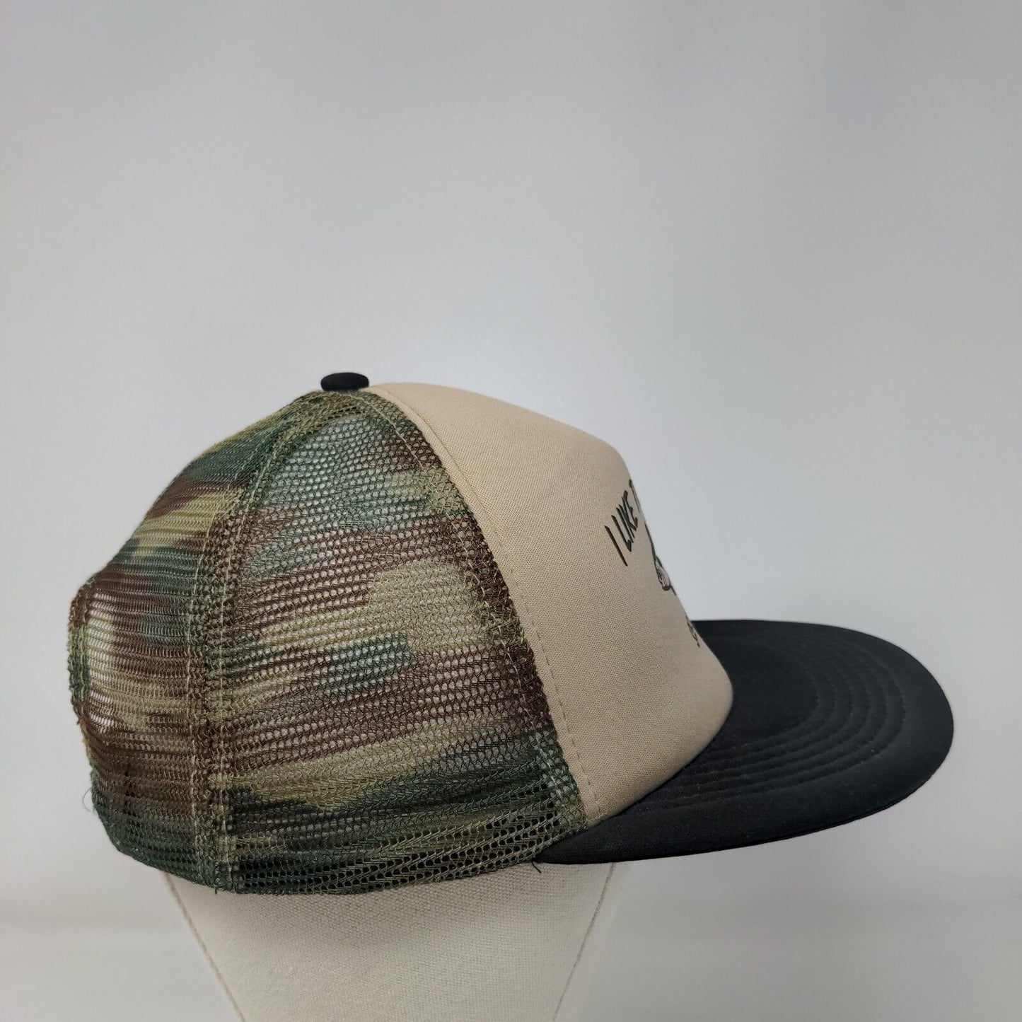 I Like To Go Deep Sea Fishing Snapback Trucker Hat Multi One Size District