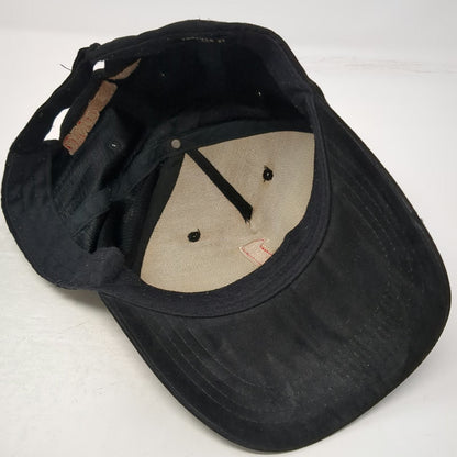 Forever 21 5 Panel Black One Size Number 1 Nation Under God Suede Style Hat