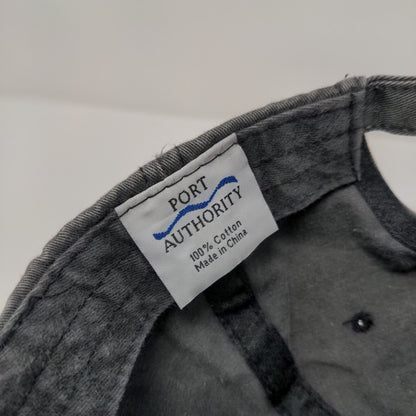 Rocket Intergalactic Diner Slideback Hat Gray One Size Adjustable Port Authority