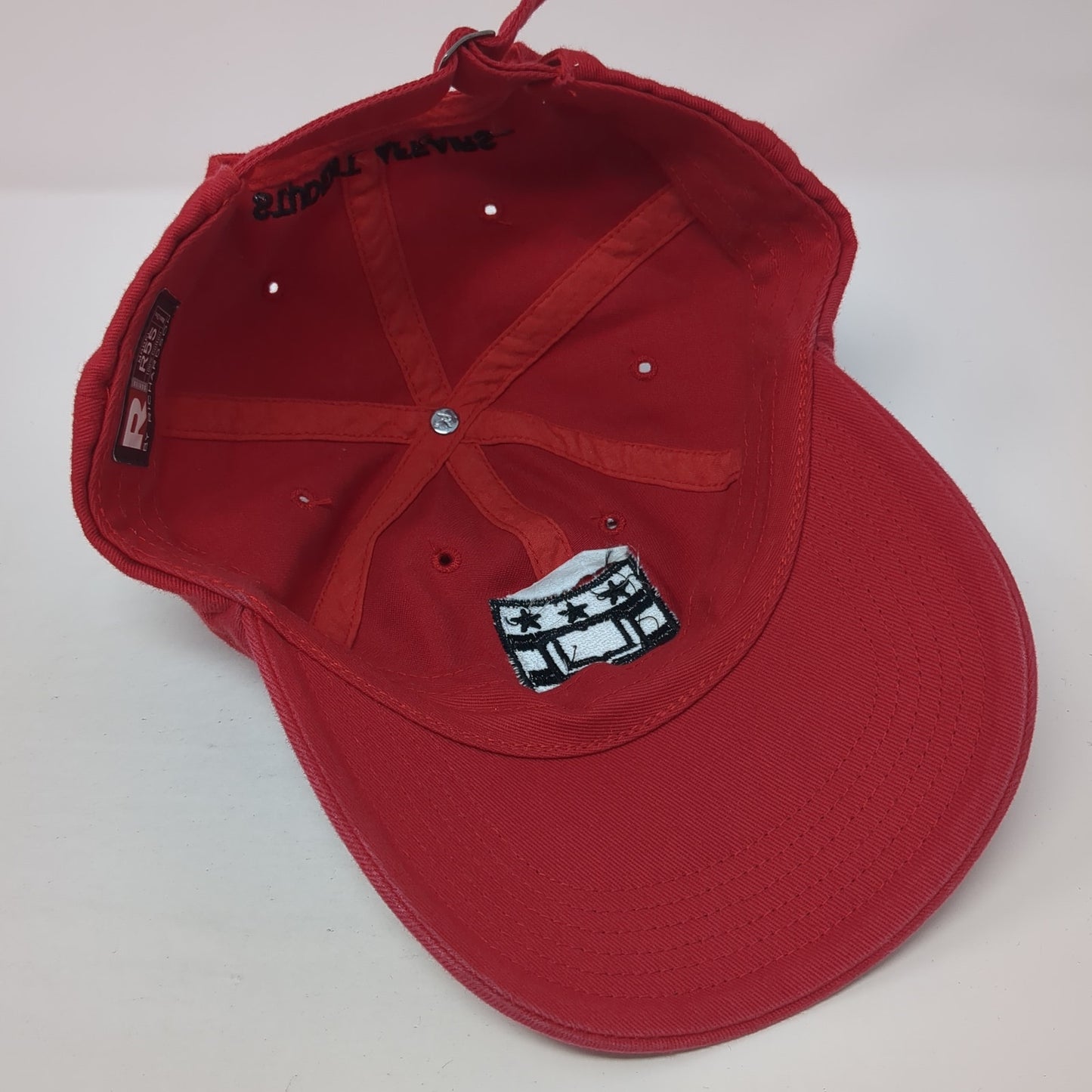 Richardson Slideback Hat Red One Size Solid Adjustable Student Affairs