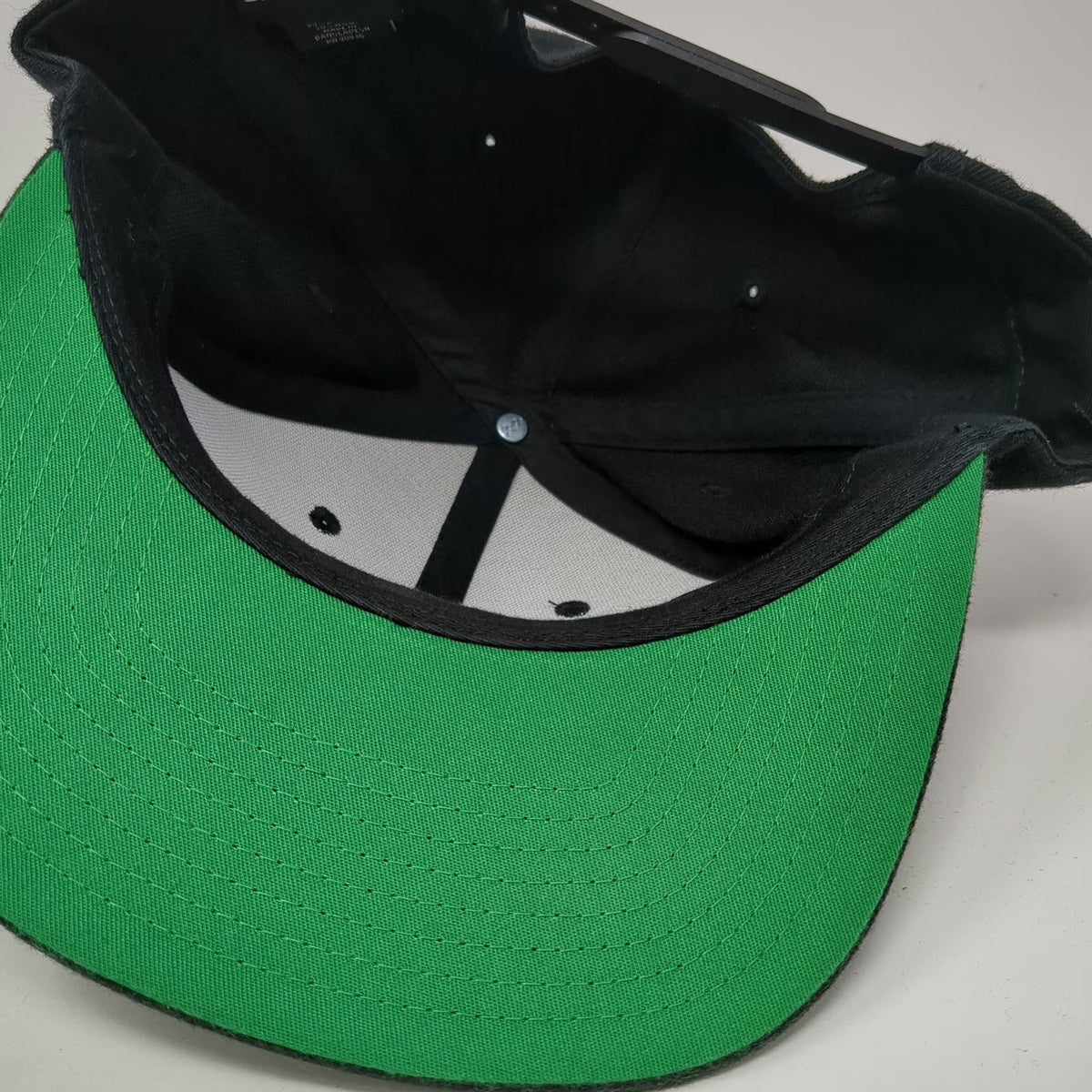 Sport-Tek Snapback Hat Black One Size Tacos Patron Mexican Grill Seafood Patch