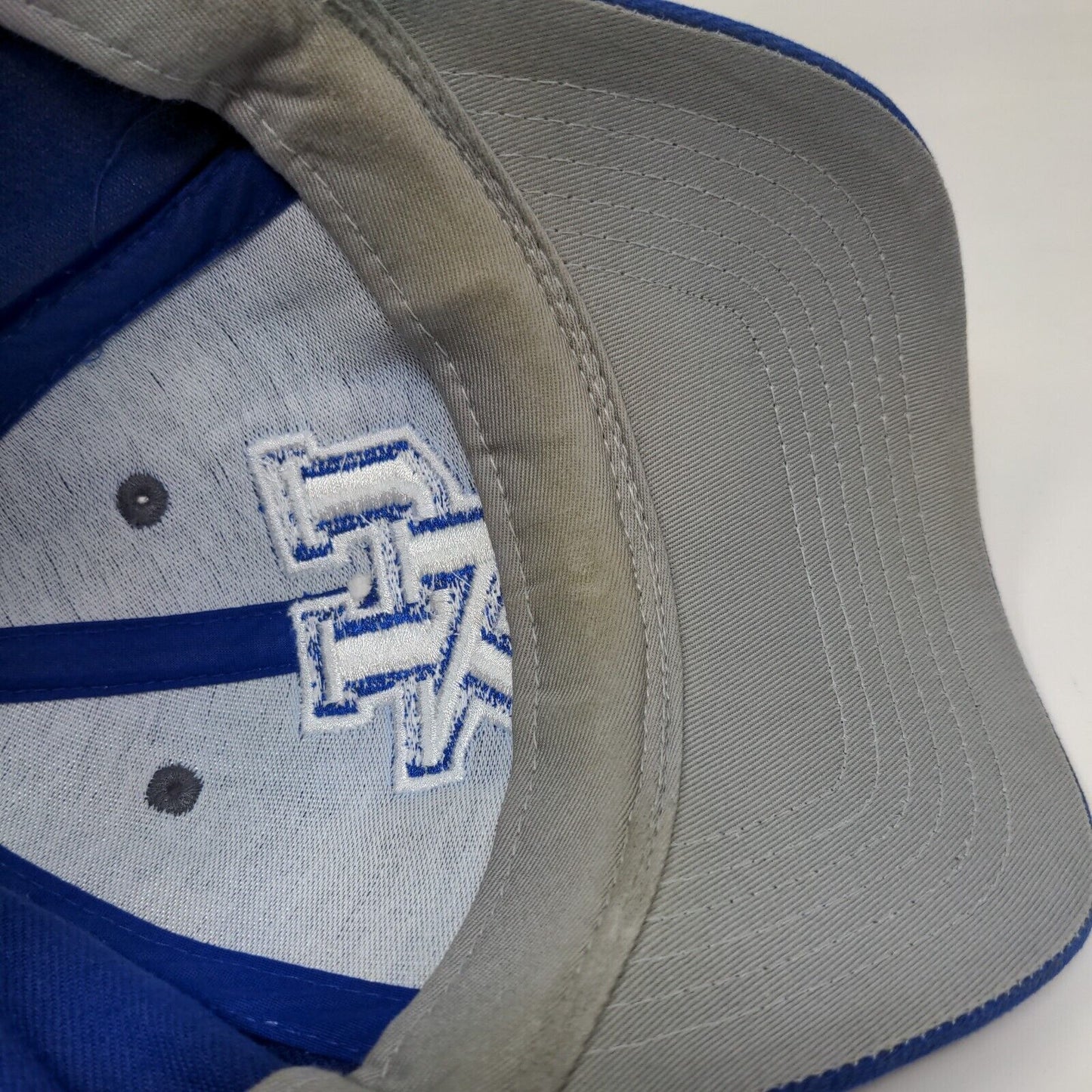 Captivating Headwear Men's Strapback Hat Blue Kentucky Wildcats Embroidered Logo