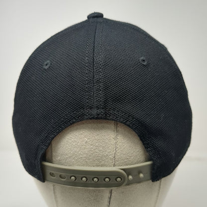 G54 Snapback Hat Black One Size Idaho 1890 Moose Patch Striped Performance Mesh