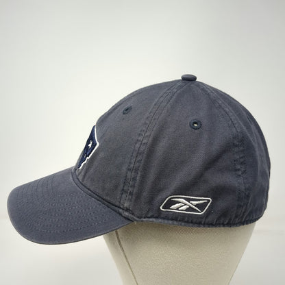 New England Patriots NFL Reebok Cap Blue L Authentic Sideline Embroidered Logo